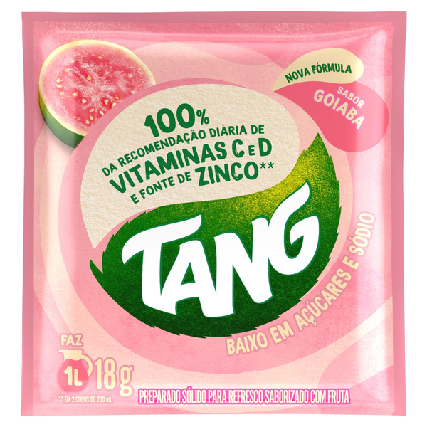 Refresco em Pó Tang 18g - Goiaba