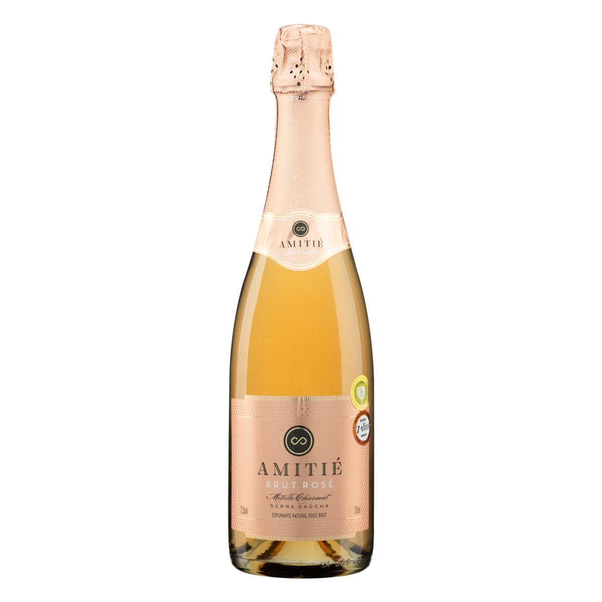 Espumante Brasileiro Amitie Rose 750ml