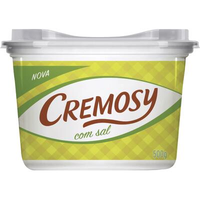 Margarina Cremosy Com Sal 500g
