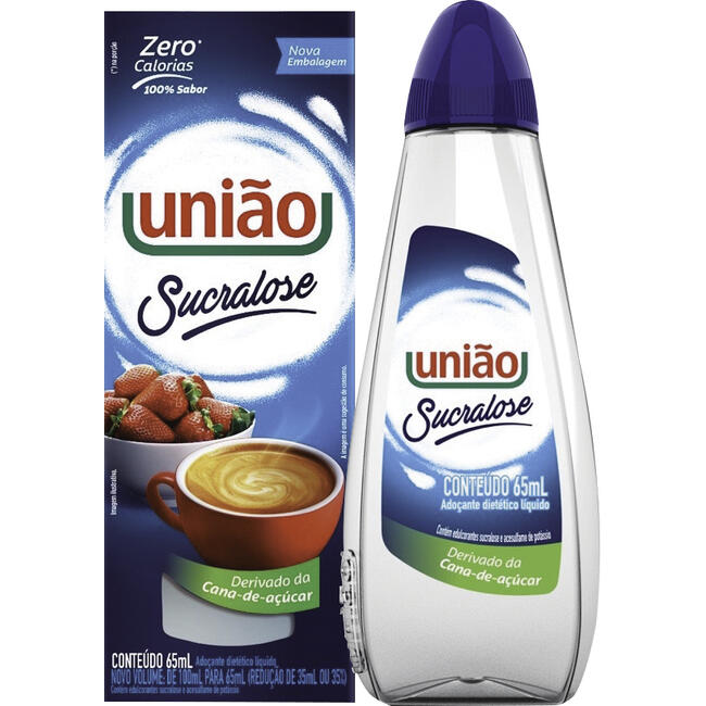 Adoçante Líquido Sucralose União Caixa 65ml