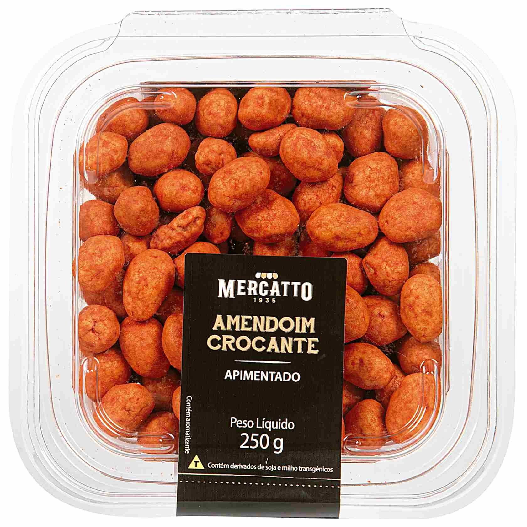 Amendoim Crocante Apimentado Mercatto 250g