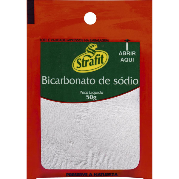 Bicarbonato de Sódio Strafit 50g
