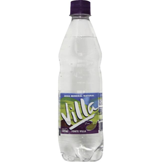Água Mineral Villa Com gás 500ml