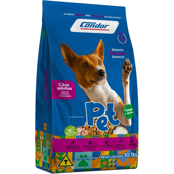 Ração para Cães Condor Pet 1kg - Raças Pequenas