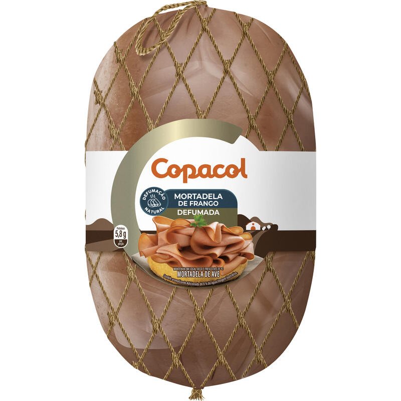 Mortadela Frango Copacol Defumada Preço por quilo na peça