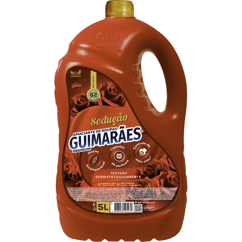 Amaciante de Roupas Guimarães Sedução 5L