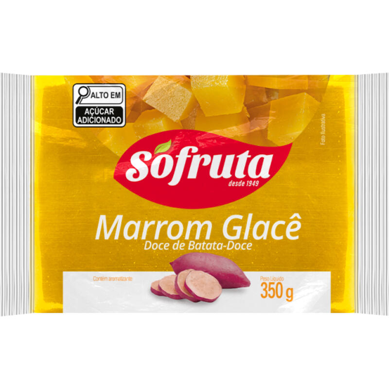 Marrom Glacê Sófruta 350g