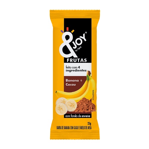 Cereal Barra &joy Nuts Banana E Cacau 25g