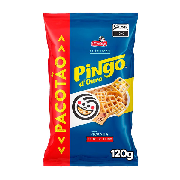 Salgadinho Picanha Elma Chips Pingo Douro 120G