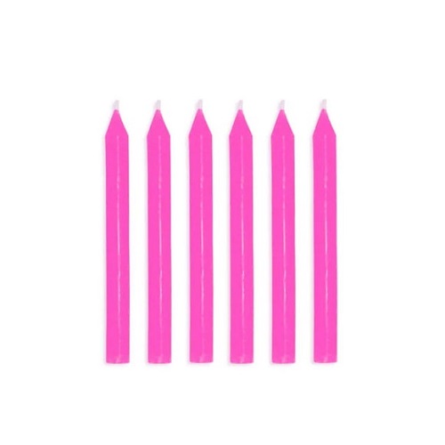 Vela Rainha Palito Rosa Comades
