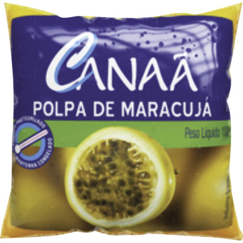 Polpa de Fruta Canaã Congelada Maracujá 100g