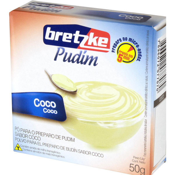 Pudim Bretzke 50g - Coco