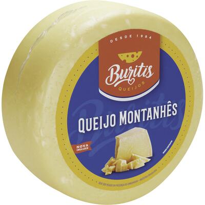Queijo Buritis Montanhês Preço por quilo na peça