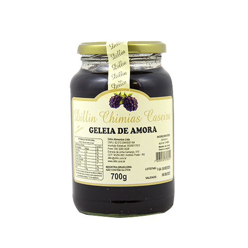 Geleia De Amora Dillin 700g