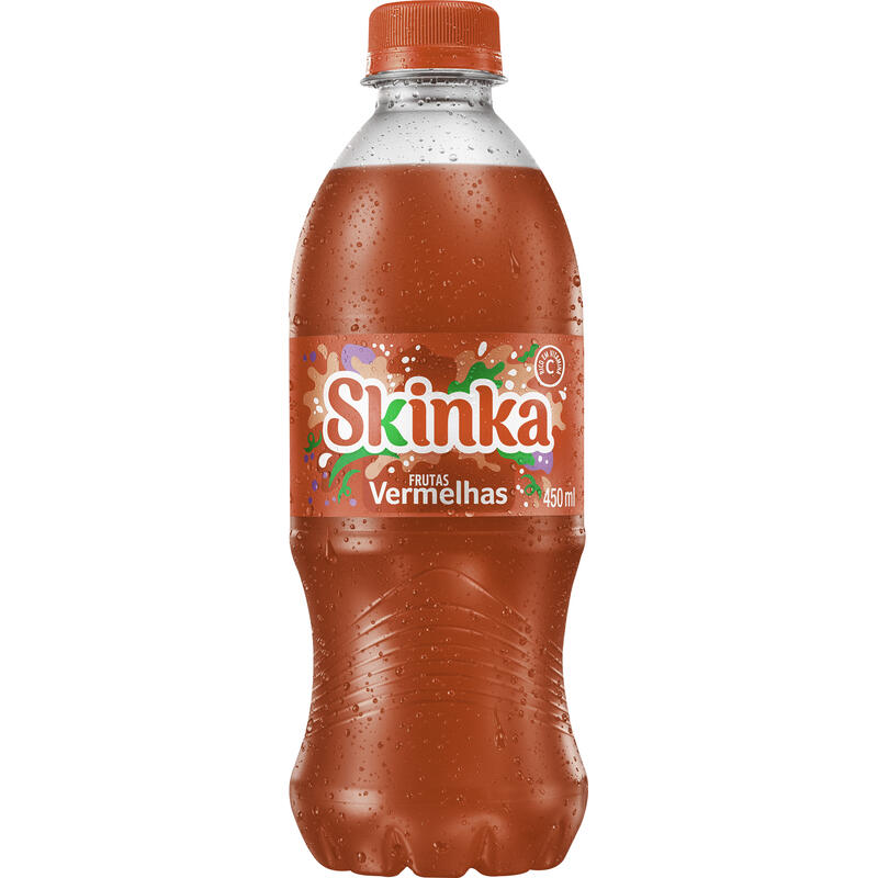 Refresco Líquido Skinka Frutas Vermelhas 450ml
