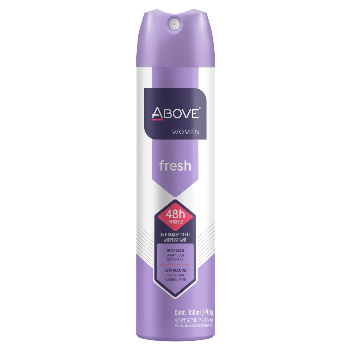 Antitranspirante Aerossol Fresh Above Women 150ml Spray