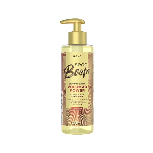 Óleo Em Gel Boom Volumão Power Seda 200ml