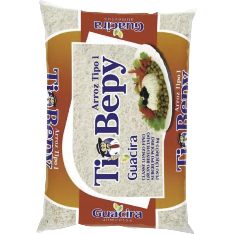 Arroz Tio Bepy Agulhinha Tipo 1 5kg