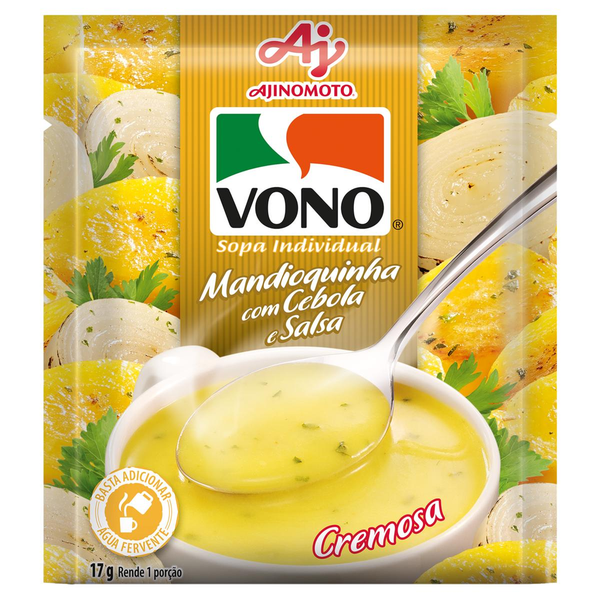 Sopa VONO mandioquinha, cebola e salsa 17g