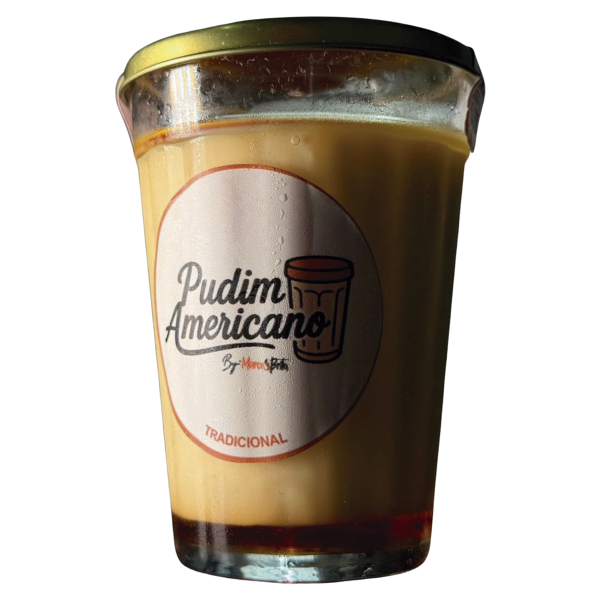 Pudim de Leite Condensado Tradicional by Marcos Brito Pudim Americano Copo 170g