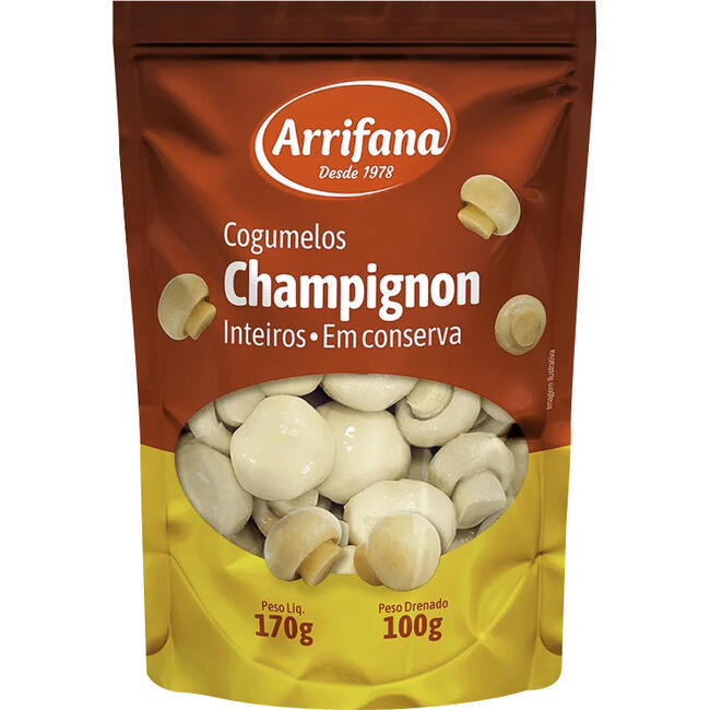 Cogumelo Champignon Arrifana Inteiro 100g