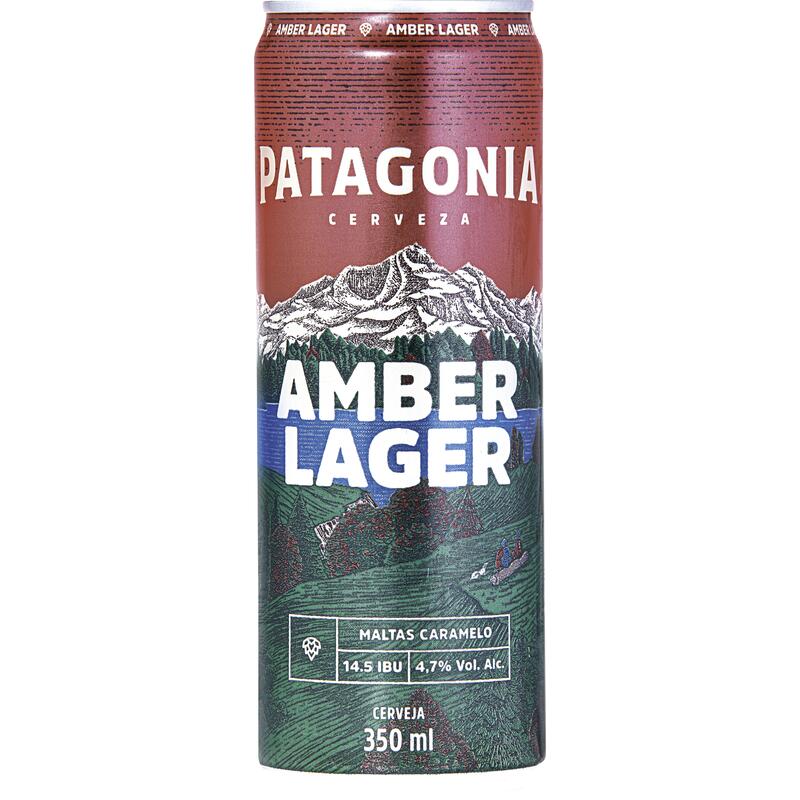 Cerveja Patagonia Amber Lager 350ml