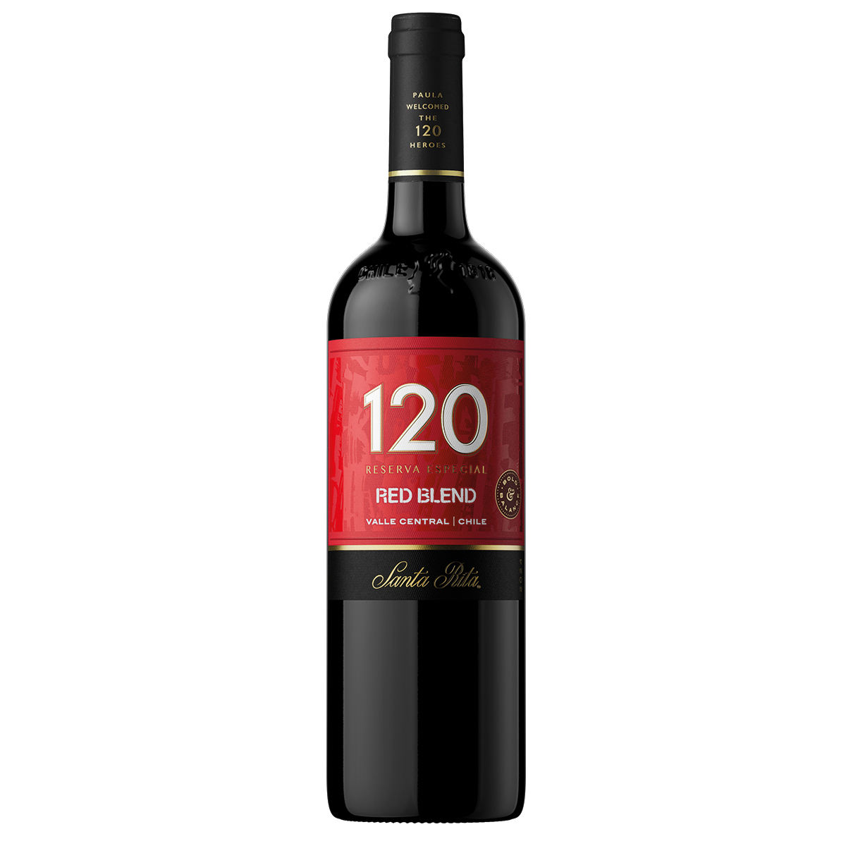 Vinho Tinto Chileno 120 Red Blend 750ml