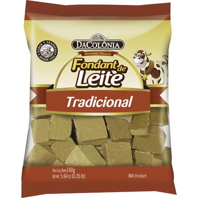 Doce Rapadurinha Dacolônia Com Leite 160g