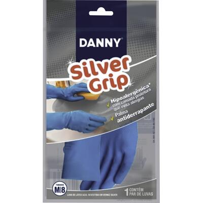 Luva de Látex Danny Silver M 1 par