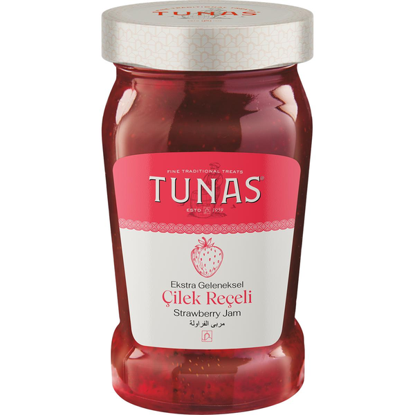 Geleia da Turquia Tunas 380g - Morango