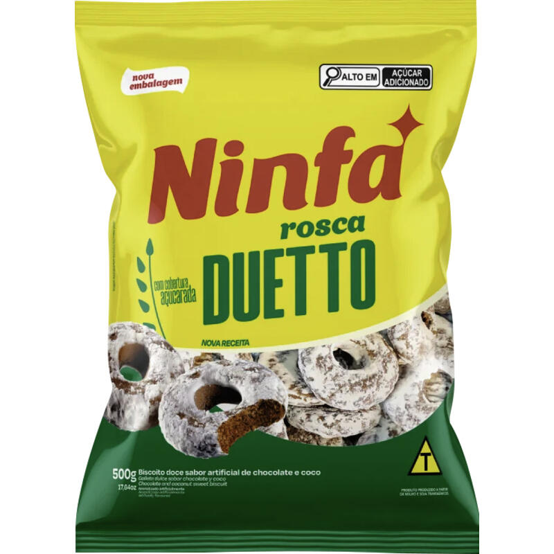 Biscoito Rosca Ninfa Duetto 500g