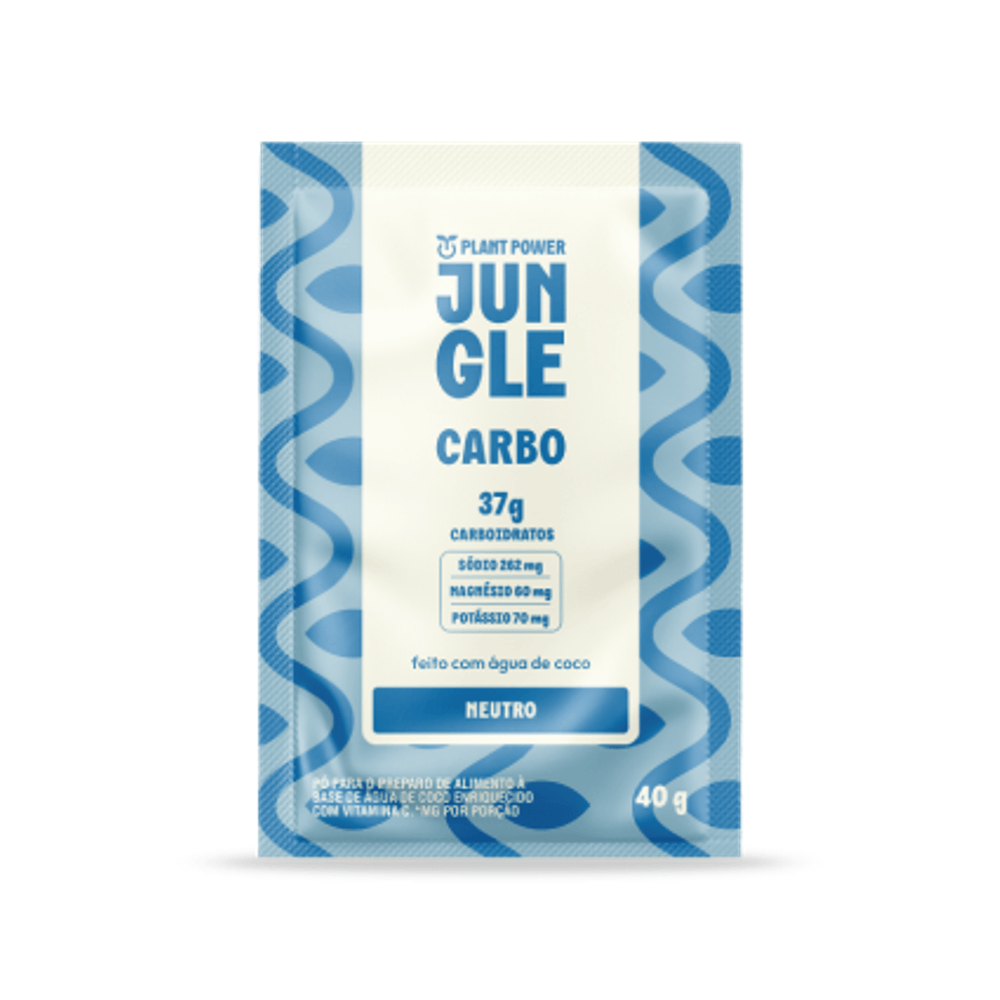 Suplemento Alimentar Jungle Carbo Plant Power Neutro Sachê 40g