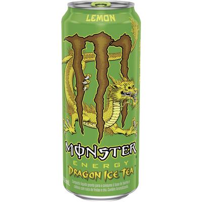 Energético Lemon Monster Dragon Ice Tea Lata 473ml