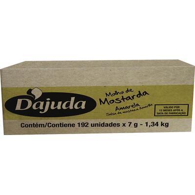 Molho de Mostarda D’ajuda Minissachê 192x7g
