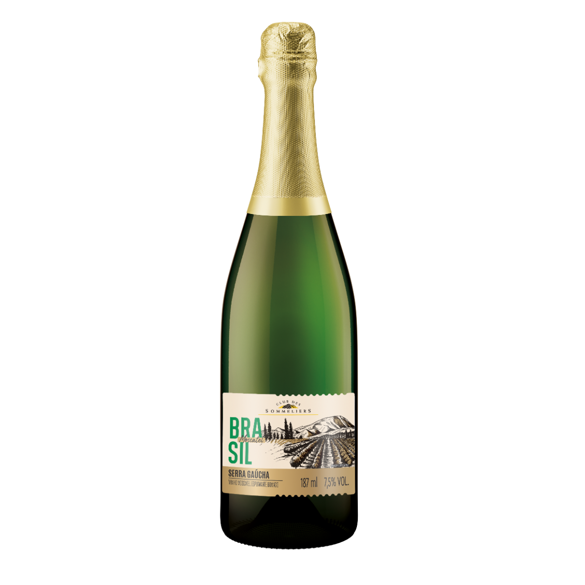 Espumante Brasileiro Clube Des Sommeliers Moscatel 187ml