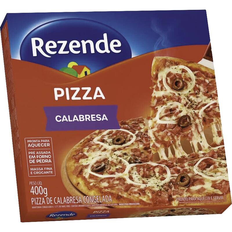 Pizza Rezende Calabresa 400g