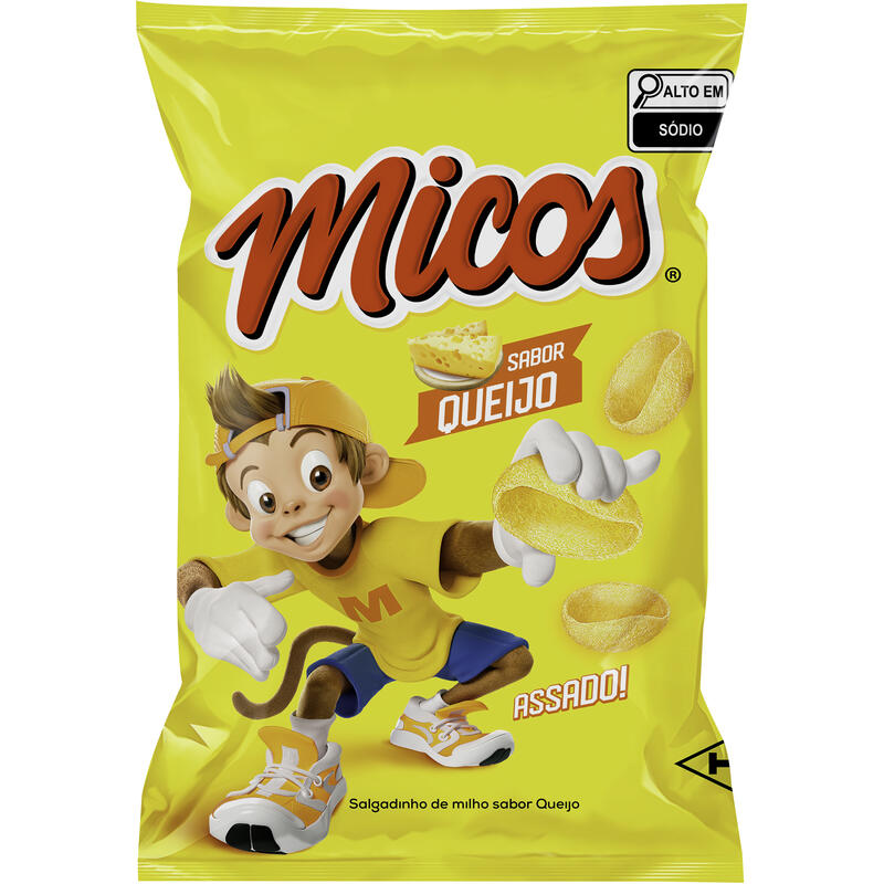 Salgadinho Micos Queijo 18g