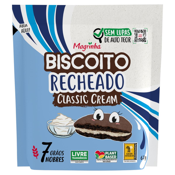 Biscoito Da Magrinha 62g - Integral - Cacau Classic
