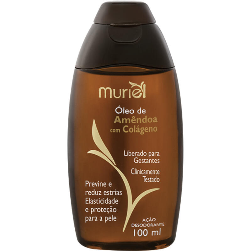 Loção Hidratante Muriel Óleo de Amêndoa com Colágeno 100ml