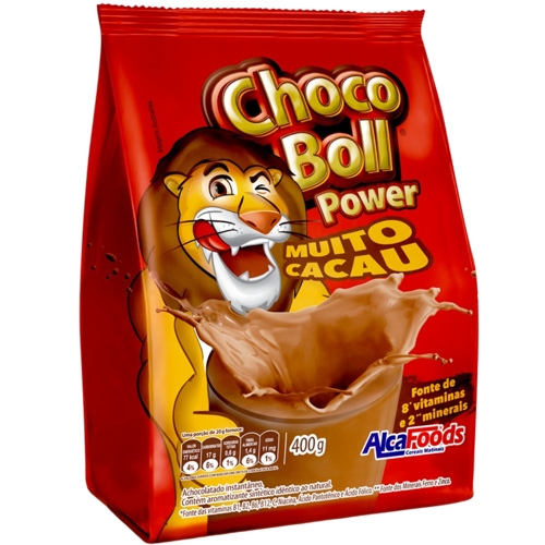 Achocolatado Em Pó Alca Foods Choco Boll 400g