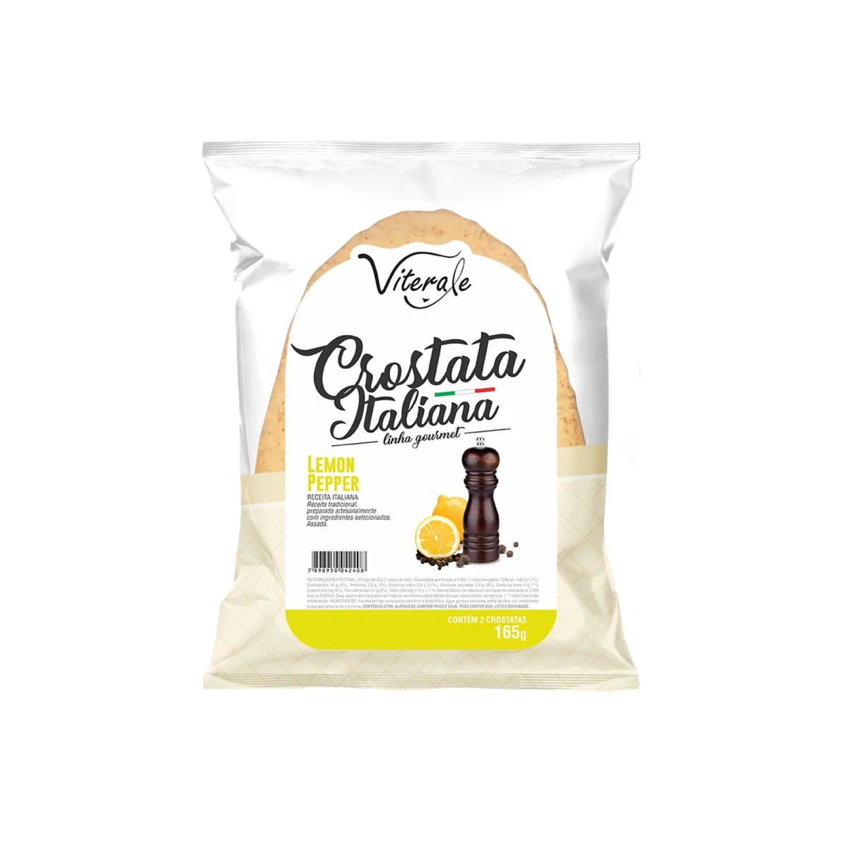Crostata Viterale Italiana Lemon E Pepper 165gr