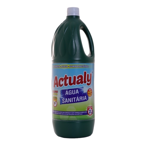 Água Sanitária Actualy Cloro Ativo 2l