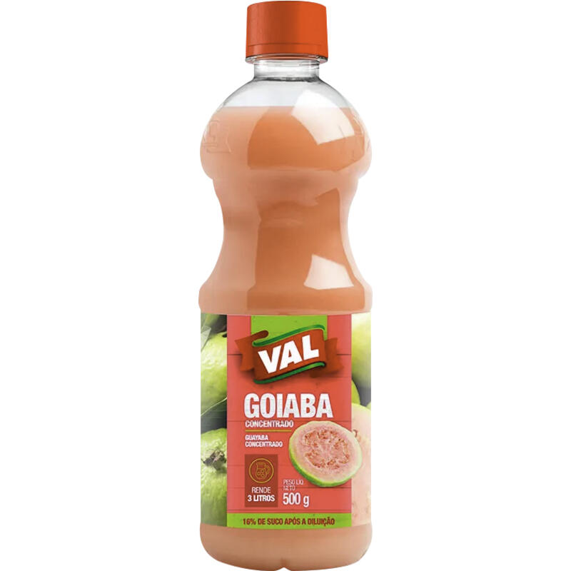 Suco Concentrado Val Goiaba 500ml