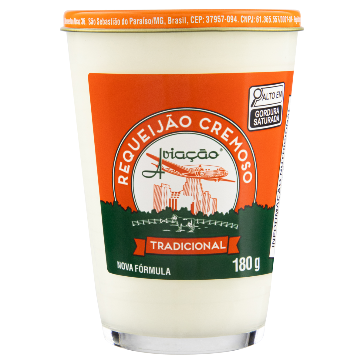 Requeijão Aviação Cremoso Tradicional 180g