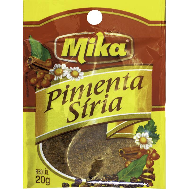 Pimenta Síria Mika 20g