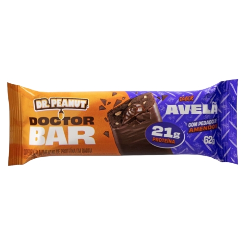 Barra de Proteínas Dr. Peanut Avelã 62g