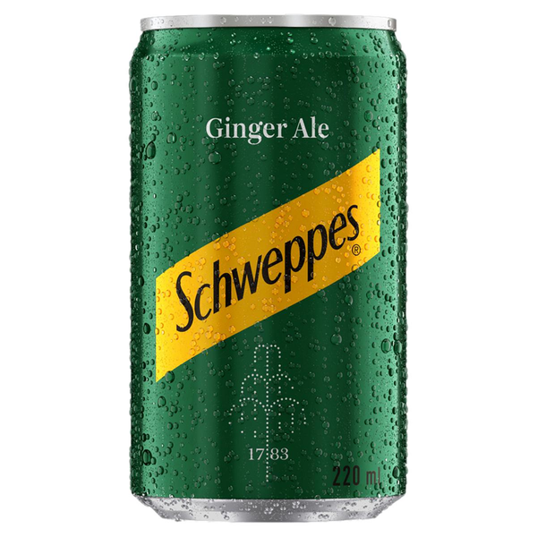 Refrigerante Ginger Ale Schweppes Lata 220ml
