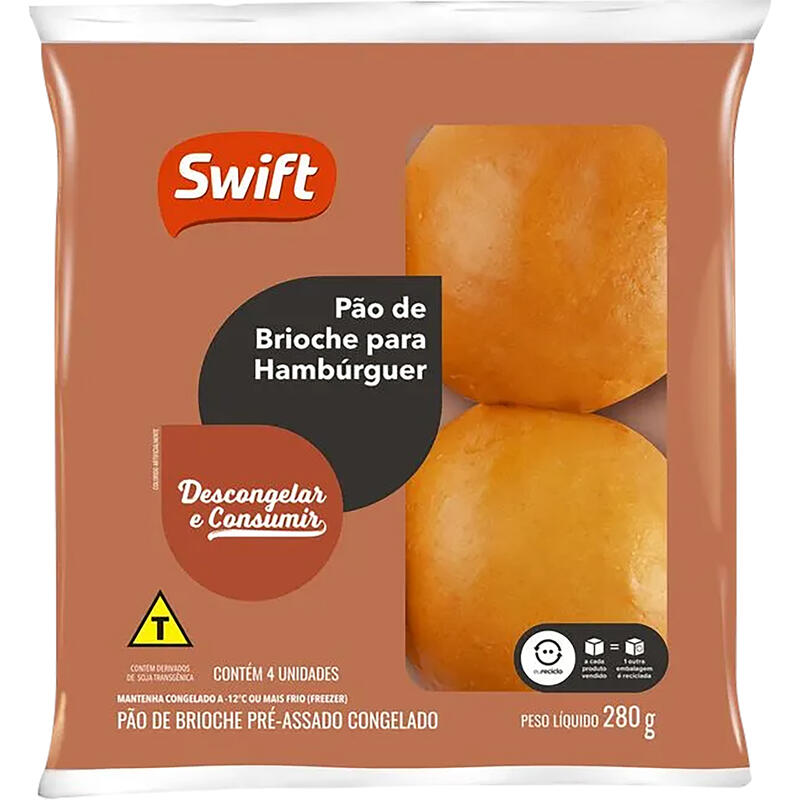 Pão Brioche Swift 280g