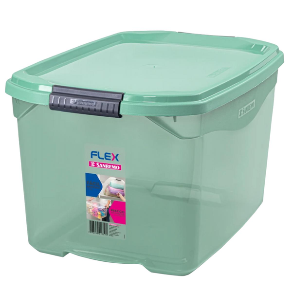 Caixa Organizadora Sanremo 29 Litros - Verde - Ref. SR941/127
