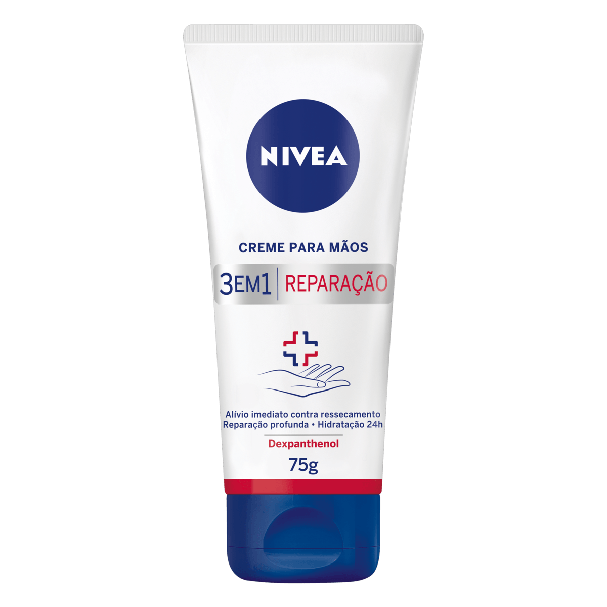 Creme para as Mãos Reparação Nivea Bisnaga 75g
